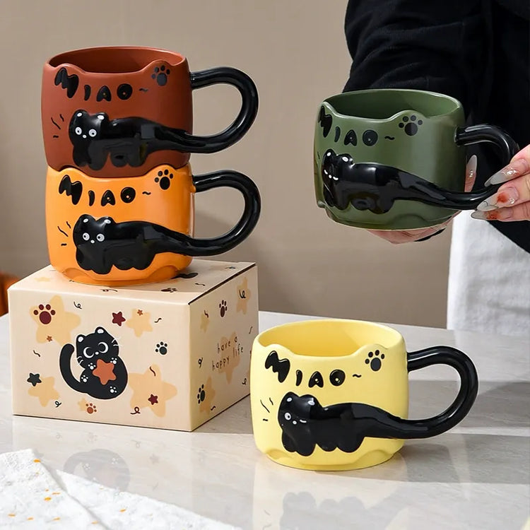 Mug à motif chat